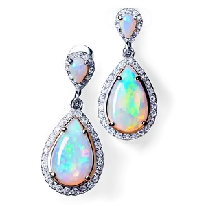 Opal Earrings Dazzle Png 06262024 PNG image