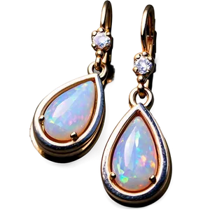 Opal Earrings Dazzle PNG Rcx88