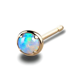 Opal Nose Stud Image PNG 06272024