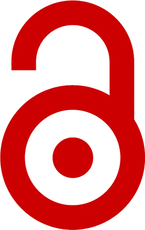 Open Access Symbol Red PNG