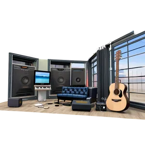 Open-air Recording Studio Concept Png Jpq22 PNG image