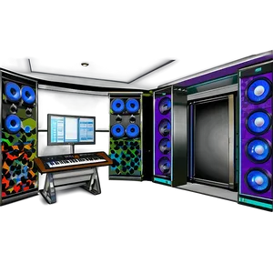 Open-air Recording Studio Concept Png Pnb10 PNG image