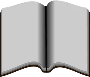 Open Blank Book