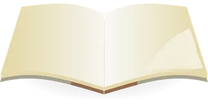 Open Blank Book Vector PNG image