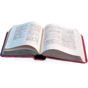Open Book In Classroom PNG 36