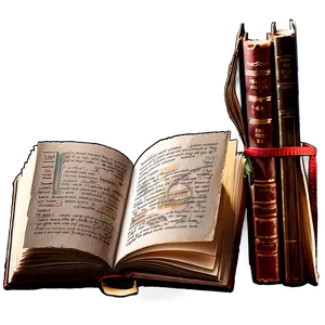 Open Book In Library Png Unk29 PNG image