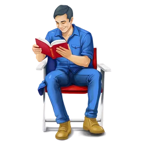 Open Book On Lap PNG Knh14 PNG