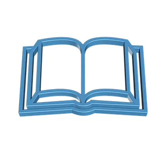 Open Book Vector Illustration PNG image