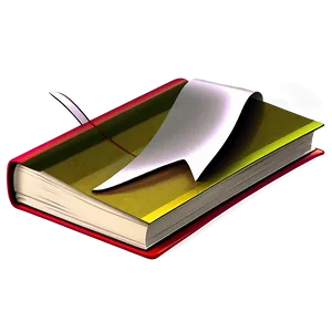 Open Book With Bookmark Png Gqh PNG image
