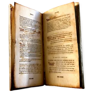 Open Book With Light PNG 05232024