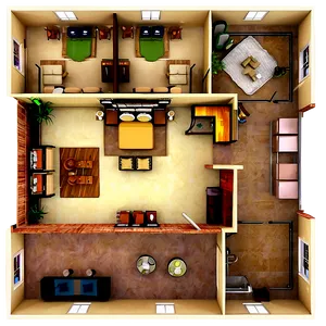 Open Concept Floor Plan Png Ybi48 PNG image