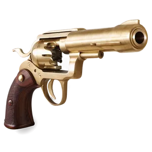 Open Cylinder Revolver PNG Fcr20