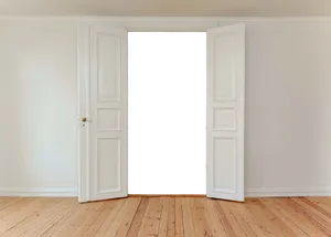 Open Door Dark Room PNG image