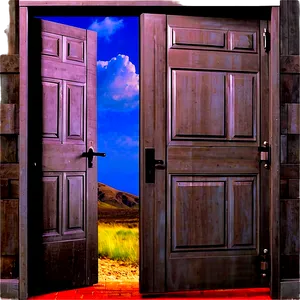 Open Door Into The Unknown PNG Cda