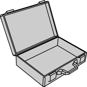 Open Empty Suitcase Illustration PNG