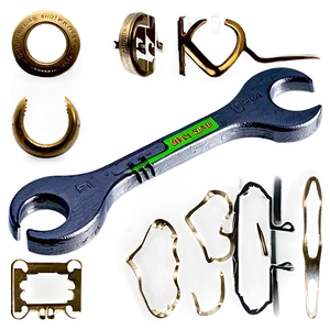 Open End Wrench Png 64 PNG image