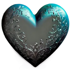 Open Heart In Vintage Look Png Fqk4 PNG image