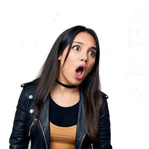 Open Mouth Horror Expression PNG 06212024