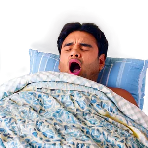 Open Mouth Snoring Loudly Png 06212024 PNG image