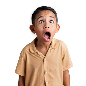 Open Mouth Surprised Cartoon Png Qvr41 PNG image