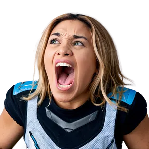 Open Mouth Yelling Loud PNG Qhb
