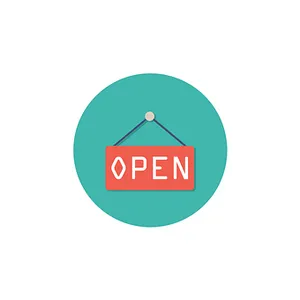 Open Sign Illustration PNG image