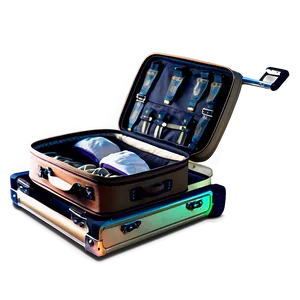 Open Suitcase For Cruise Trip PNG Wtv5 PNG