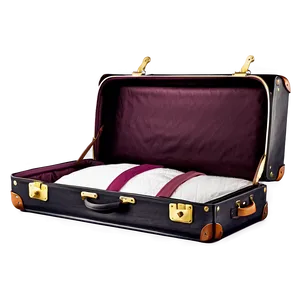 Open Suitcase For Honeymoon PNG Lvg