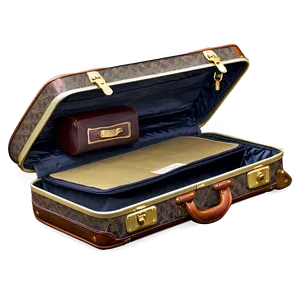 Open Suitcase For International Travel PNG 06212024