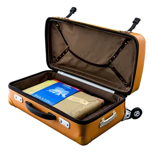 Open Suitcase For International Travel PNG Qfs PNG