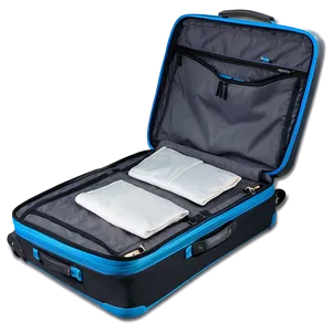 Open Suitcase For Mountain Trip PNG Sfk77 PNG