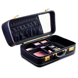 Open Suitcase With Makeup PNG Nyt