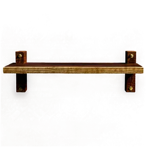 Open Wood Shelf Designs PNG 74