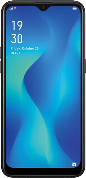 Oppo Smartphone Display View PNG image