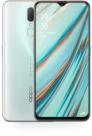 Oppo Smartphone Displayand Design PNG image