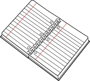 Optical Illusion Spiral Bound Notebook PNG image
