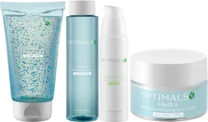 Optimals Hydra Skincare Products Set PNG image