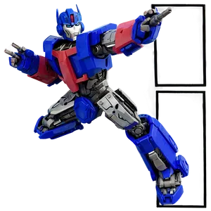 Optimus Prime Heroic Pose PNG Idj5