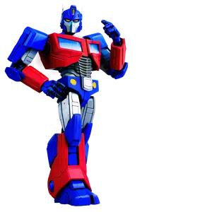 Optimus Prime Iconic Standing Pose Png 05252024 PNG image