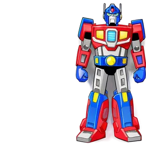 Optimus Prime Rescue Bots Edition Png 05252024 PNG image
