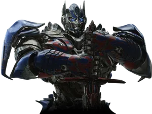 Optimus Prime Transformers Leader Pose PNG image