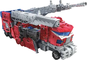 Optimus Prime Truck Mode Toy PNG image