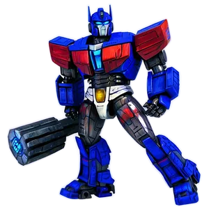 Optimus Prime With Energy Axe Png 11 PNG image