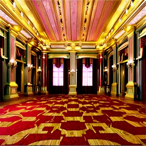 Opulent Ballroom Interior Png 4 PNG image