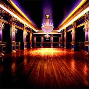 Opulent Ballroom Interior PNG Ykx50 PNG