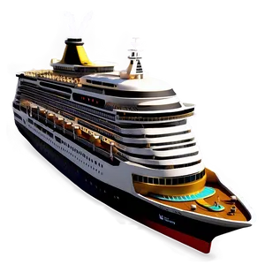 Opulent Cruise Ship Png Ppt PNG image