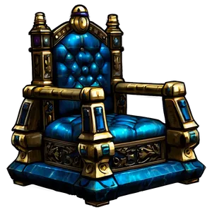 Opulent Throne For King Png Stp PNG image