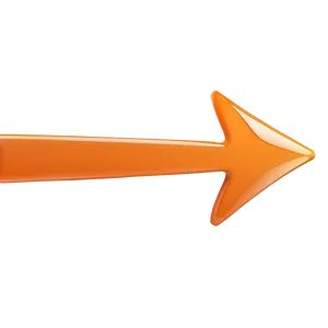 Orange Arrow For Digital Marketing PNG Nem45 PNG