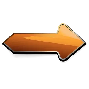 Orange Arrow Indicator PNG Buh94 PNG