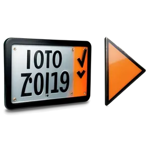Orange Arrow Indicator PNG Vcp86 PNG